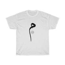 Load image into Gallery viewer, Unisex Heavy Cotton Tee (Arabic Script Edition, Meem _m_ م) (Front Print)
