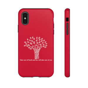 Tough Cases Red (The Environmentalist, Tree Design)
