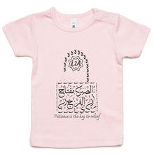 Load image into Gallery viewer, AS Colour - Infant Wee Tee (Patience, Lock Design)
