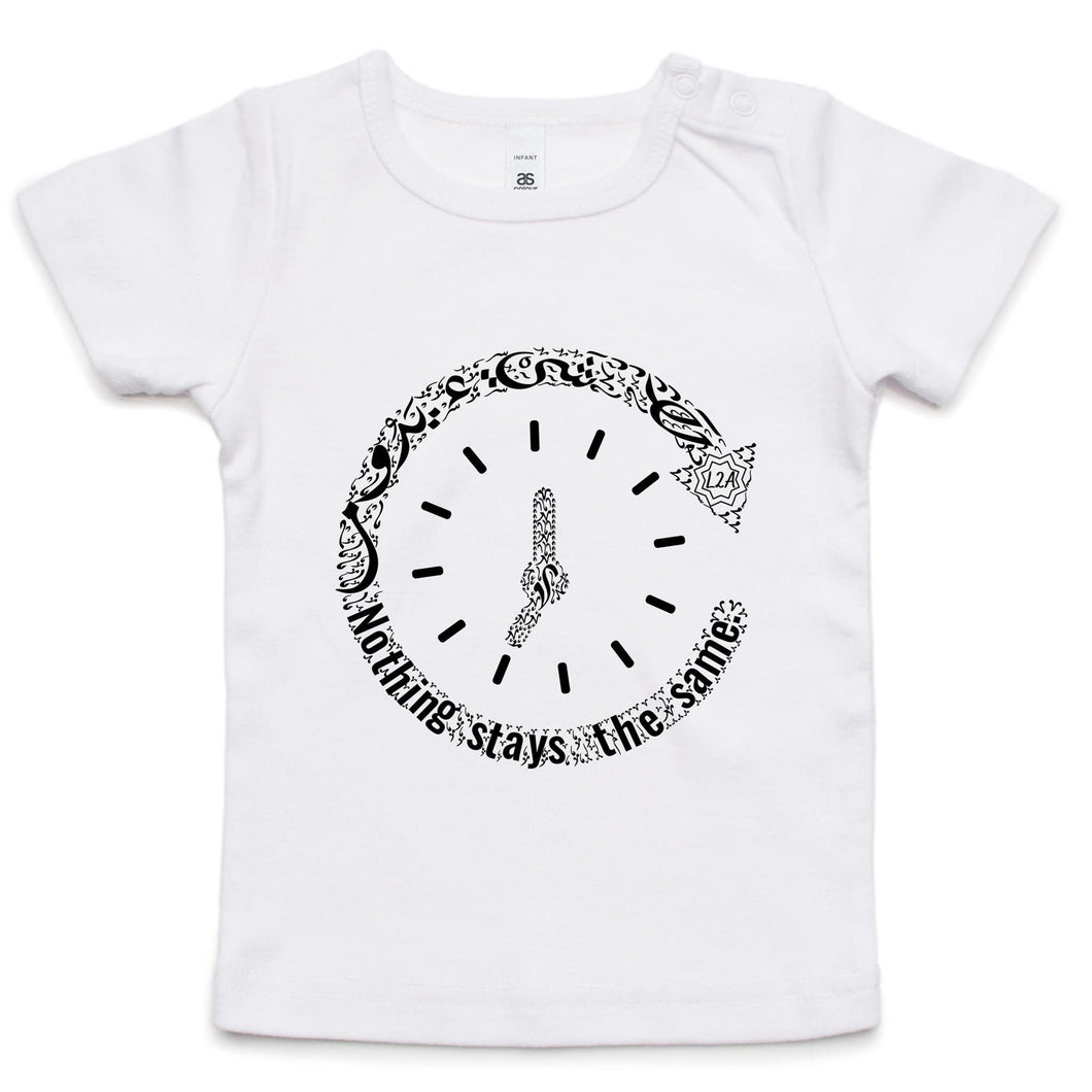 AS Colour - Infant Wee Tee (The Change, Time Design)