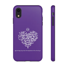 Load image into Gallery viewer, Tough Cases Royal Purple (The Power of Love, Heart Design)
