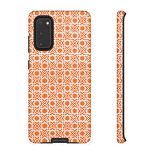 Load image into Gallery viewer, Tough Cases Orange (Islamic Pattern v4)
