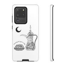 Load image into Gallery viewer, Tough Cases White (The Arab Hospitality, Coffee Pot Design)
