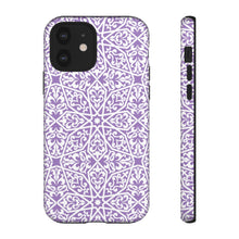 Load image into Gallery viewer, Tough Cases Blue-Magenta (Islamic Pattern v8)
