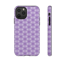 Load image into Gallery viewer, Tough Cases Blue-Magenta (Islamic Pattern v9)
