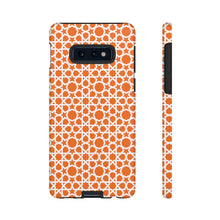 Load image into Gallery viewer, Tough Cases Orange (Islamic Pattern v10)
