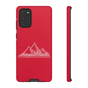 Tough Cases Red (The Ambitious, Mountain Design)