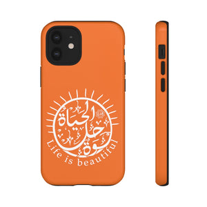 Tough Cases Orange (The Optimistic, Sun Design)