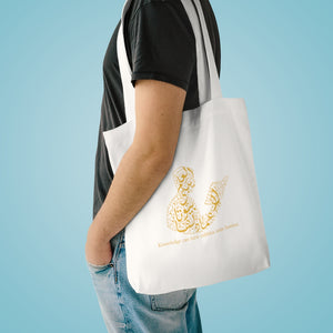Cotton Tote Bag (The Educated, Book Design) - Levant 2 Australia