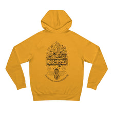 Load image into Gallery viewer, Unisex Supply Hood (Save the Bees! Conserve Biodiversity!) (Double-Sided Print)
