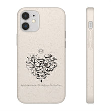 Load image into Gallery viewer, Biodegradable Case (The Power of Love, Heart Design)
