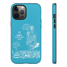 Load image into Gallery viewer, Tough Cases Curious Blue (The Land of the Sunset, Maghreb Design)
