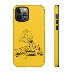 Tough Cases Yellow (The Peace Spreader, Flower Design)