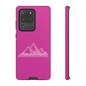 Tough Cases Red Violet (The Ambitious, Mountain Design)