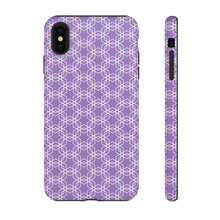 Load image into Gallery viewer, Tough Cases Blue-Magenta (Islamic Pattern v9)
