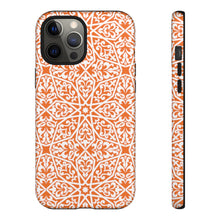 Load image into Gallery viewer, Tough Cases Orange (Islamic Pattern v8)
