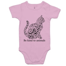 Load image into Gallery viewer, AS Colour Mini Me - Baby Onesie Romper (The Animal Lover, Cat Design)
