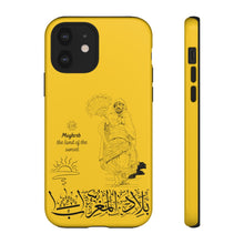 Load image into Gallery viewer, Tough Cases Yellow (The Land of the Sunset, Maghreb Design)
