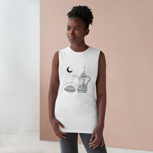 Load image into Gallery viewer, Unisex Barnard Tank (The Arab Hospitality, Coffee Pot Design) (Double-Sided Print)
