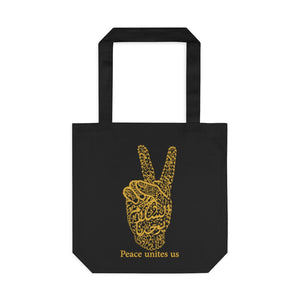 Cotton Tote Bag (The Pacifist, Peace Design) - Levant 2 Australia