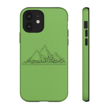 Load image into Gallery viewer, Tough Cases Apple Green (The Ambitious, Mountain Design)
