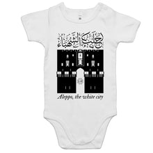 Load image into Gallery viewer, AS Colour Mini Me - Baby Onesie Romper (Aleppo, the White City)
