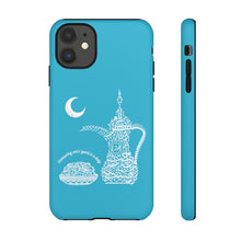 Load image into Gallery viewer, Tough Cases Curious Blue (The Arab Hospitality, Coffee Pot Design)
