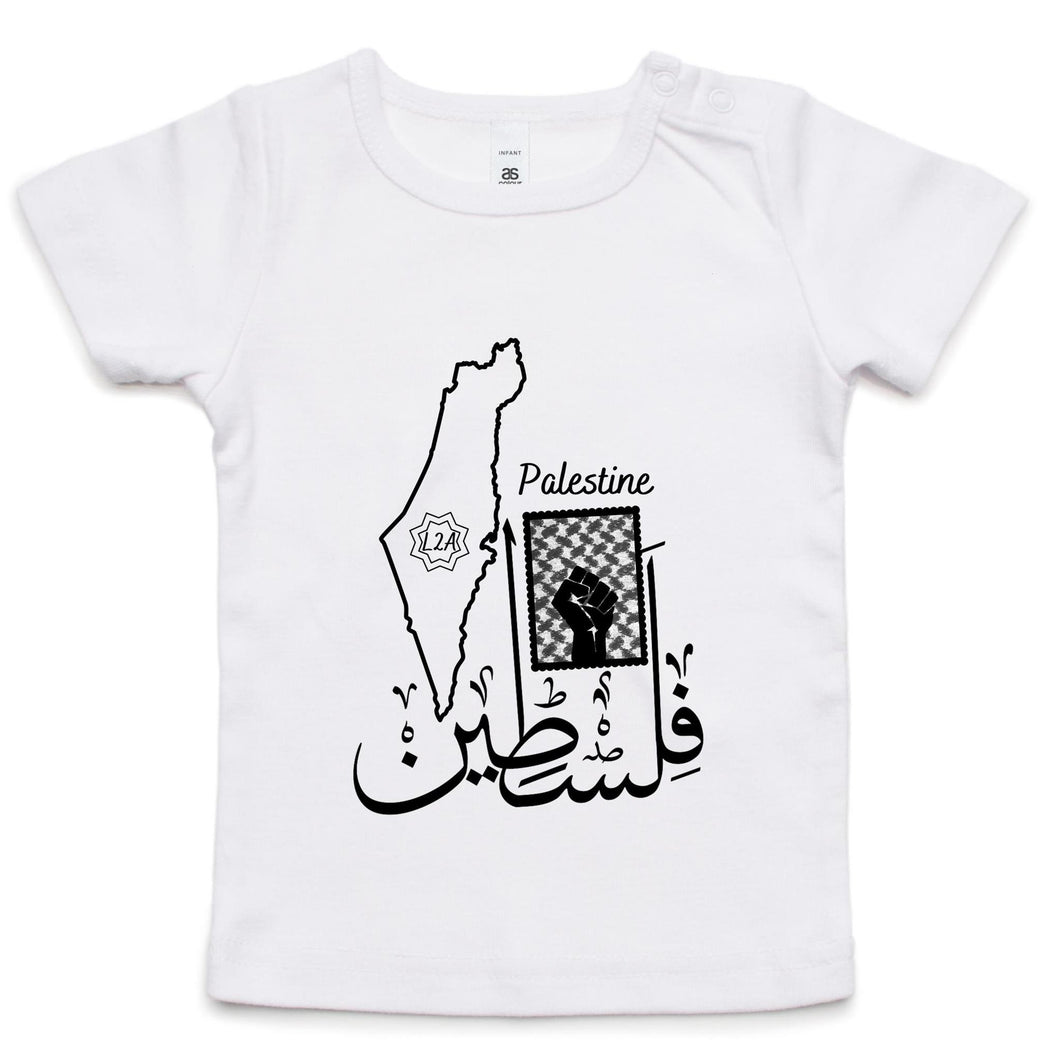 AS Colour - Infant Wee Tee (Palestine Design)