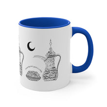 Load image into Gallery viewer, 11oz Accent Mug (The Arab Hospitality, Coffee Pot Design)
