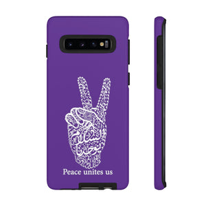 Tough Cases Royal Purple (The Pacifist, Peace Design)