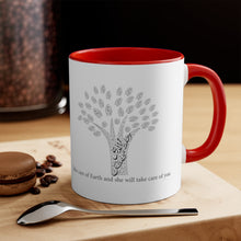 Load image into Gallery viewer, 11oz Accent Mug (The Environmentalist, Tree Design)

