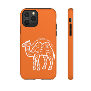 Tough Cases Orange (The Voyager, Camel Design)