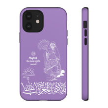 Load image into Gallery viewer, Tough Cases Blue-Magenta (The Land of the Sunset, Maghreb Design)
