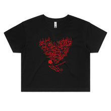Load image into Gallery viewer, AS Colour - Women&#39;s Crop Tee (The 31 Ways of Love) (Double-Sided Print)
