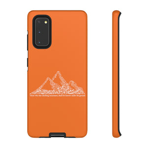 Tough Cases Orange (The Ambitious, Mountain Design)