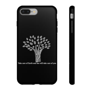 Tough Cases Black (The Environmentalist, Tree Design)