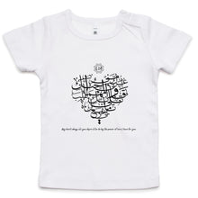 Load image into Gallery viewer, AS Colour - Infant Wee Tee (The Power of Love, Heart Design)
