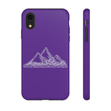 Load image into Gallery viewer, Tough Cases Royal Purple (The Ambitious, Mountain Design)
