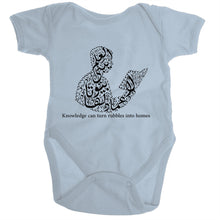 Load image into Gallery viewer, Ramo - Organic Baby Romper Onesie (The Educated, Book Design)
