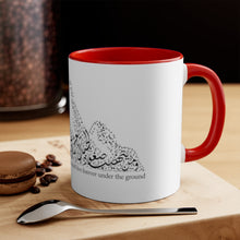 Load image into Gallery viewer, 11oz Accent Mug (The Ambitious, Mountain Design)
