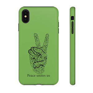 Tough Cases Apple Green (The Pacifist, Peace Design)