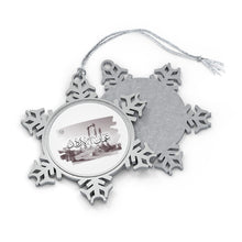 Load image into Gallery viewer, Pewter Snowflake Ornament (Amman, Jordan) - Levant 2 Australia
