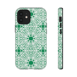 Tough Cases Salem Green (Islamic Pattern v14)