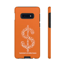 Load image into Gallery viewer, Tough Cases Orange (The Ultimate Wealth Design, Dollar Sign)
