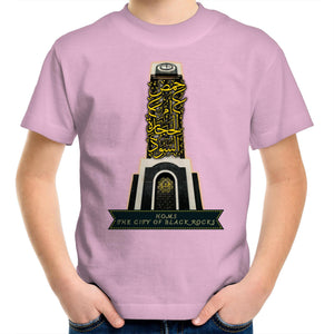AS Colour Kids Youth Crew T-Shirt (Homs, the City of Black Rocks) (Double-Sided Print)