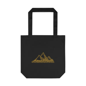 Cotton Tote Bag (The Ambitious, Mountain Design) - Levant 2 Australia