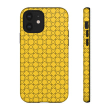 Load image into Gallery viewer, Tough Cases Yellow (Islamic Pattern v3)
