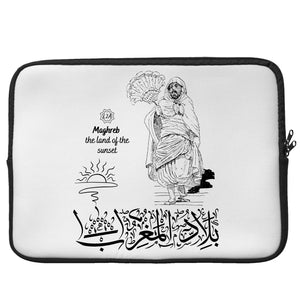 13" Laptop Sleeve (The Land of the Sunset, Maghreb Design)