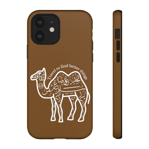 الحالات الصعبة بني داكن (The Voyager، Camel Design)
