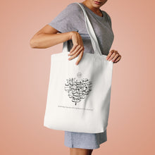Load image into Gallery viewer, Cotton Tote Bag (The Power of Love, Heart Design) - Levant 2 Australia
